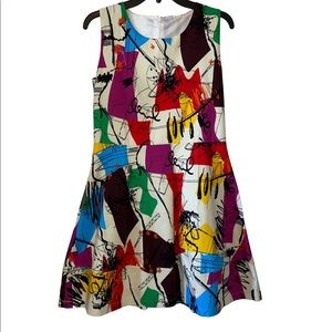 Graffiti Mini Dress